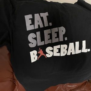 Baseball tee size large